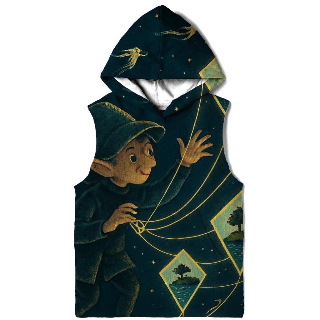 Stardust Kite Puppeteer embroidered hoodies