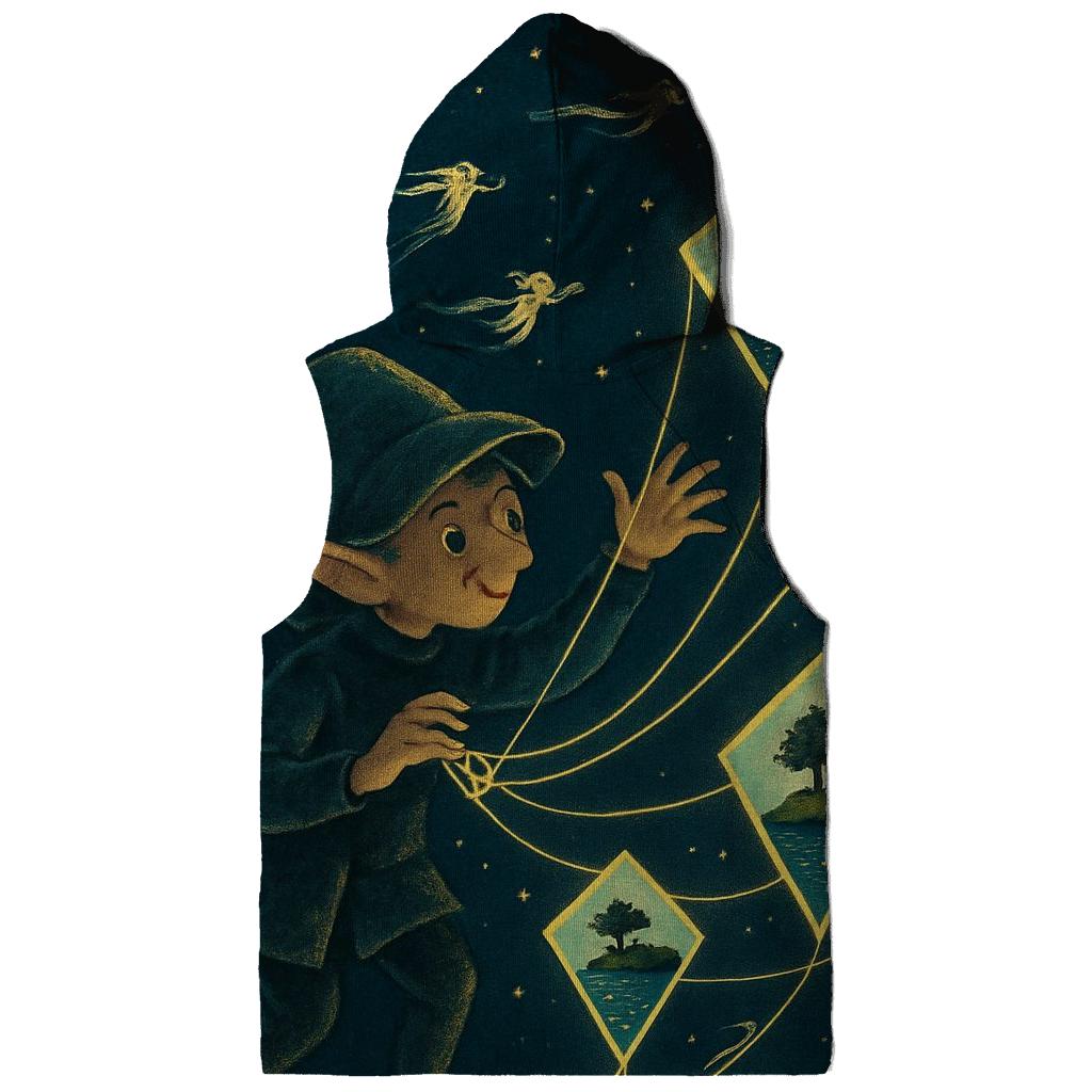 Stardust Kite Puppeteer embroidered hoodies