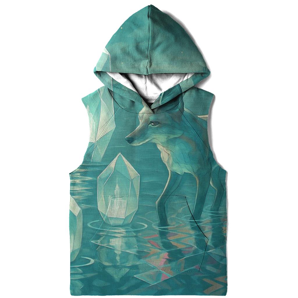 Crystal Harbor Fox printed hoodies