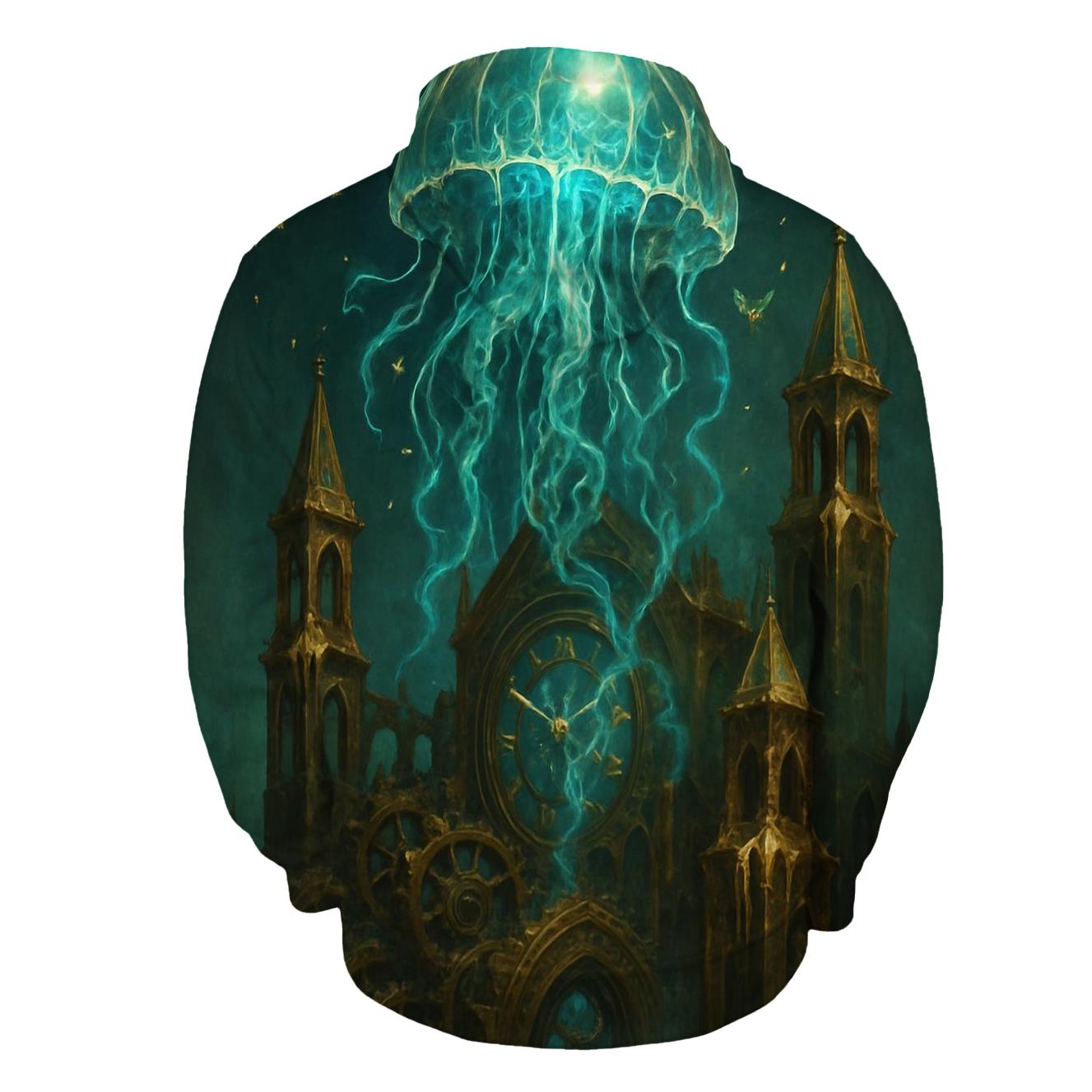 Clockwork Jelly Cathedral designer hoodies