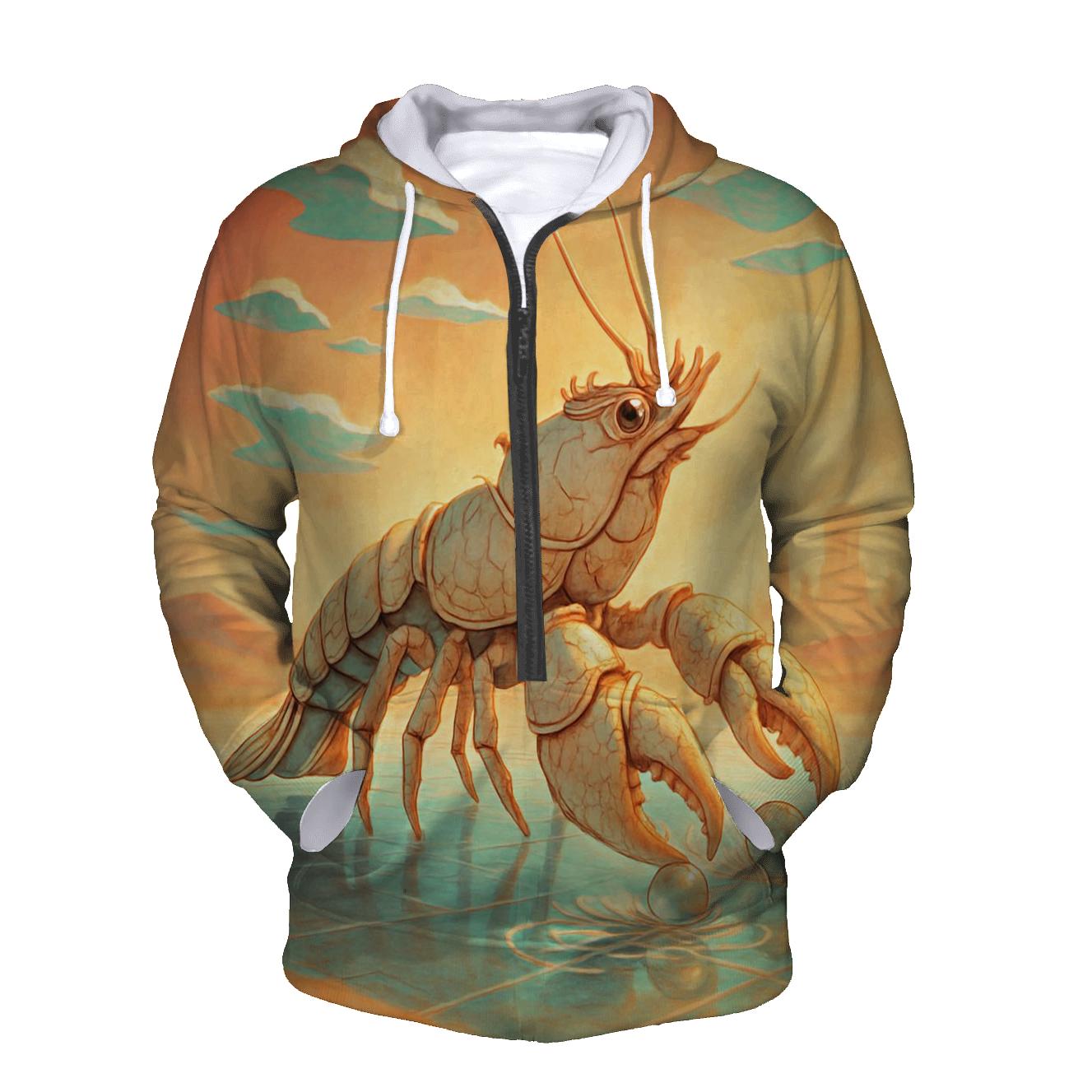 Midday Mirage Lobster hoodie designs