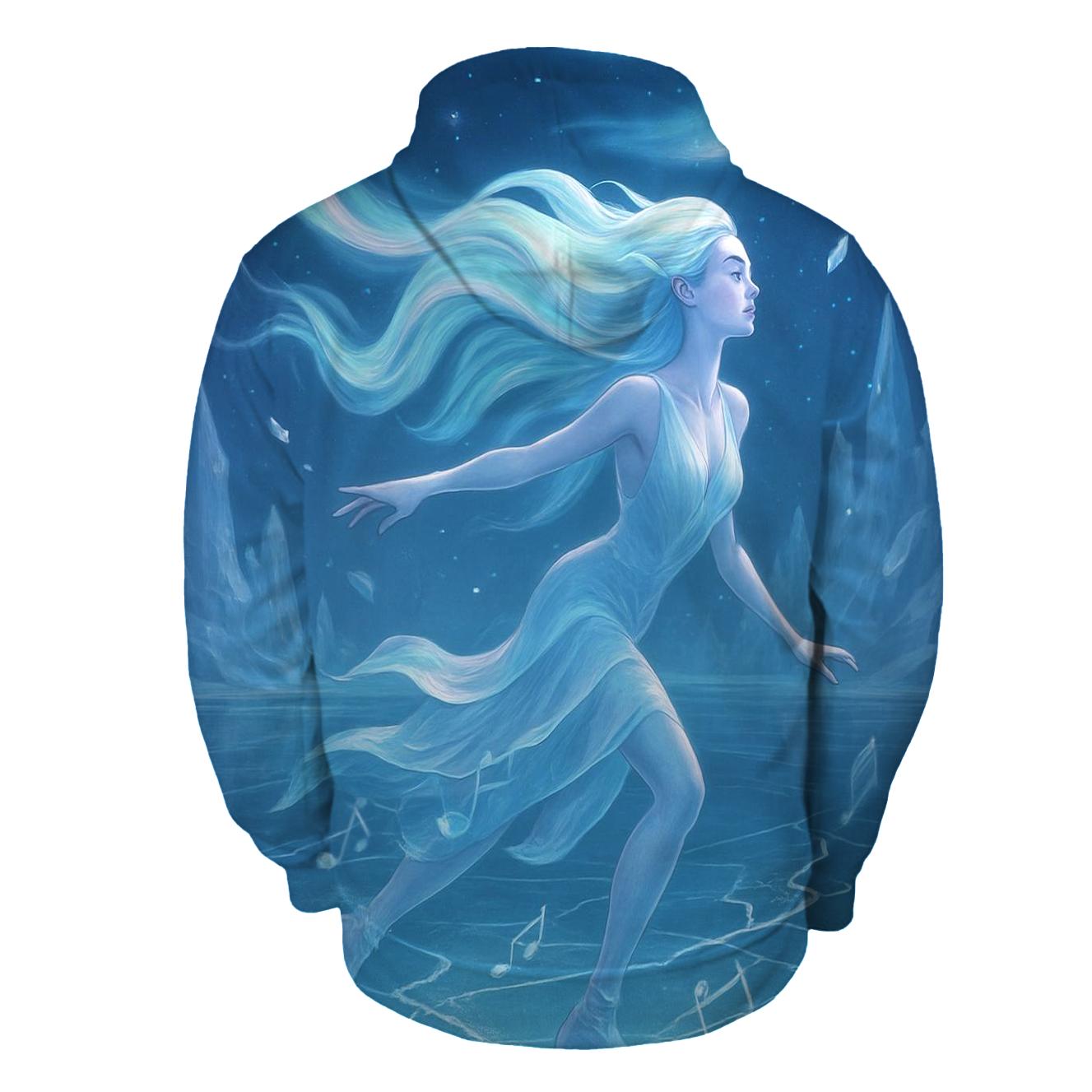 Aurora Skate Siren graphic hoodies