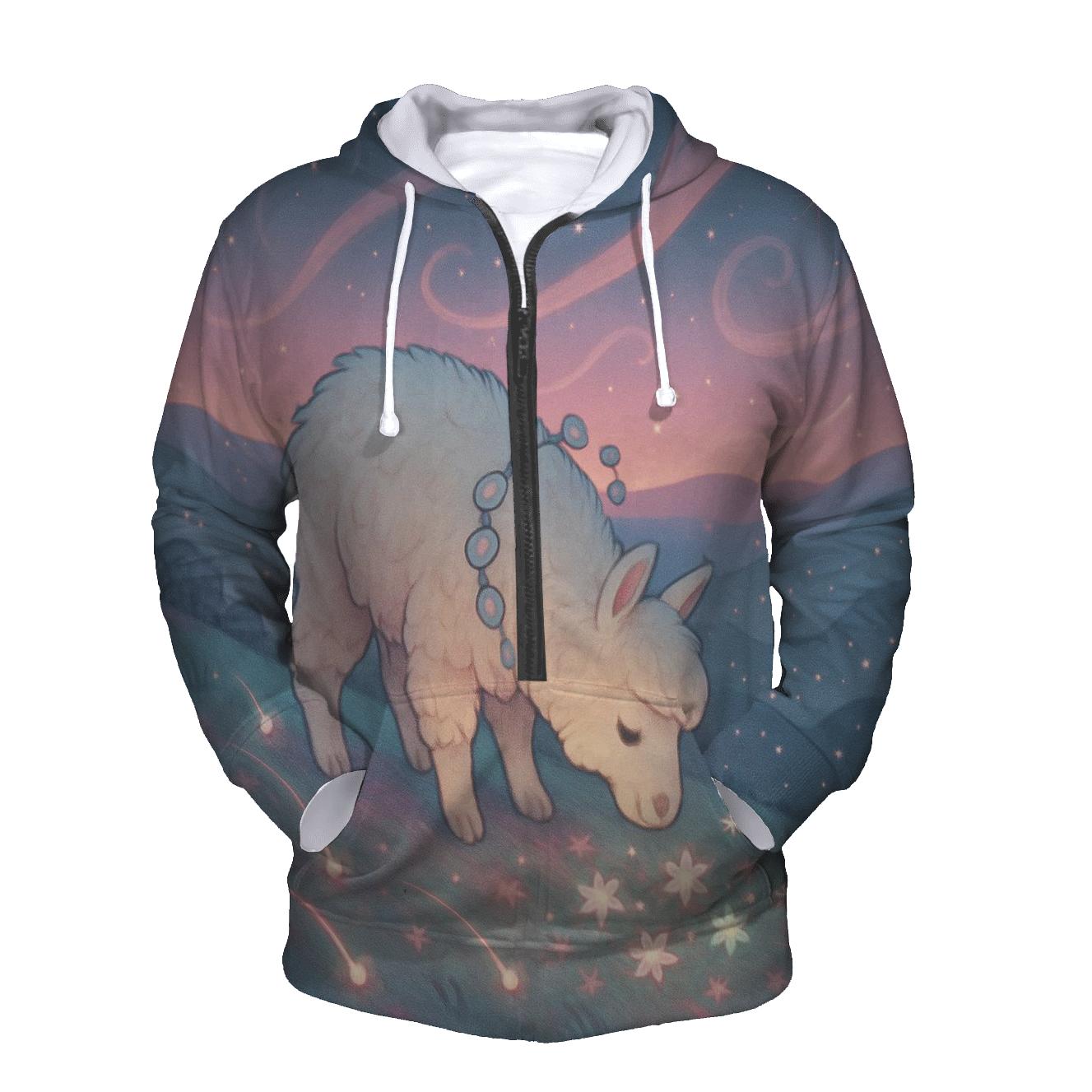 Meteor Garden Llama premium hoodies