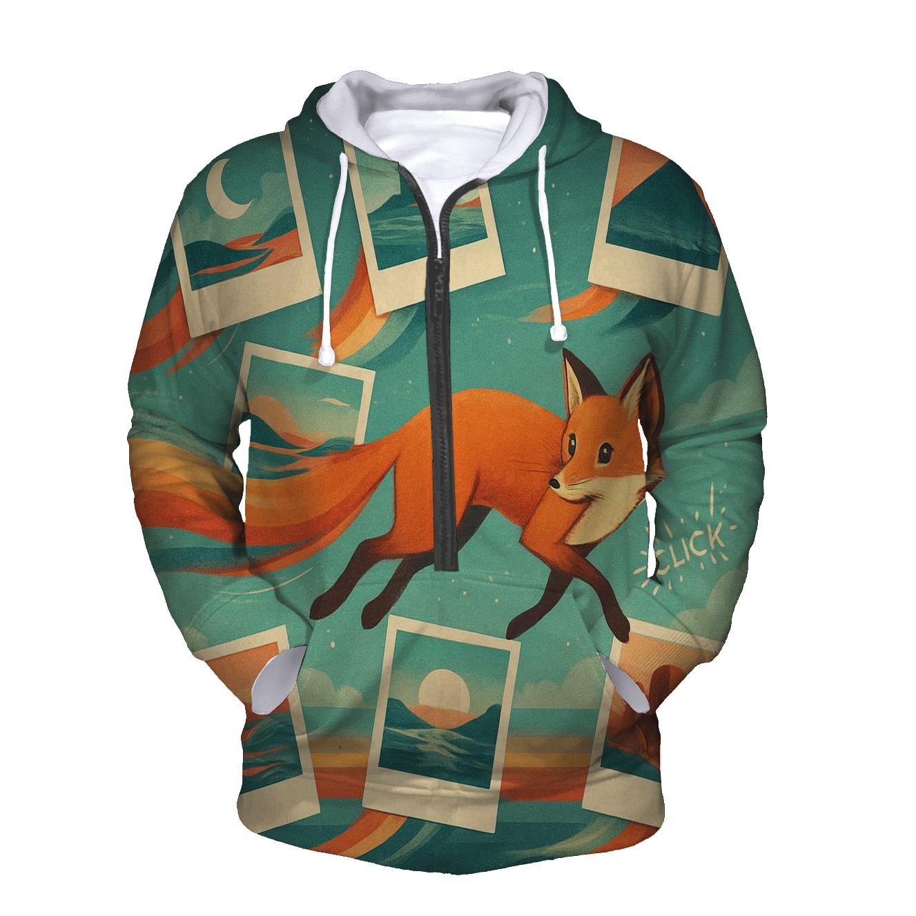 Polaroid Comet Fox lightweight hoodies