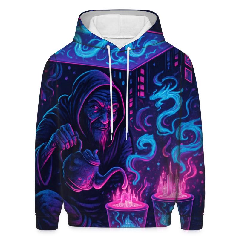 Neon Tea Stall Guardian pullover hoodies