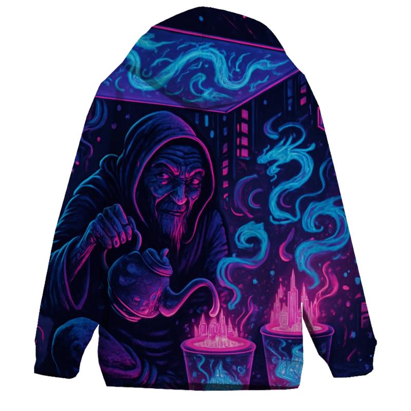 Neon Tea Stall Guardian pullover hoodies