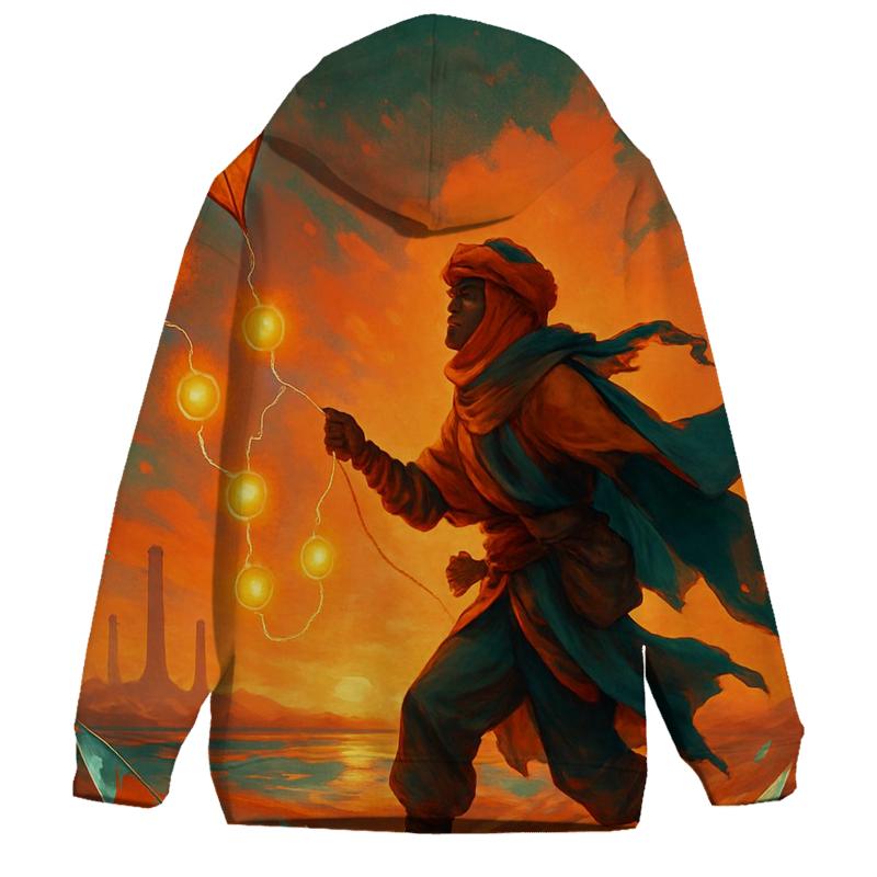 Solar Kite Nomad printed hoodies
