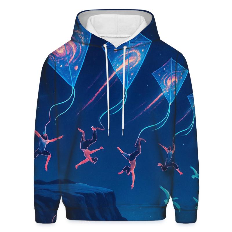 Starlit Paper Kite Circus graphic hoodies