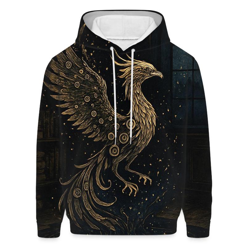 Moonlit Typewriter Phoenix pullover hoodies