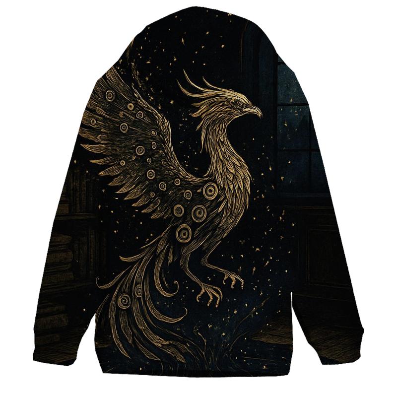Moonlit Typewriter Phoenix pullover hoodies