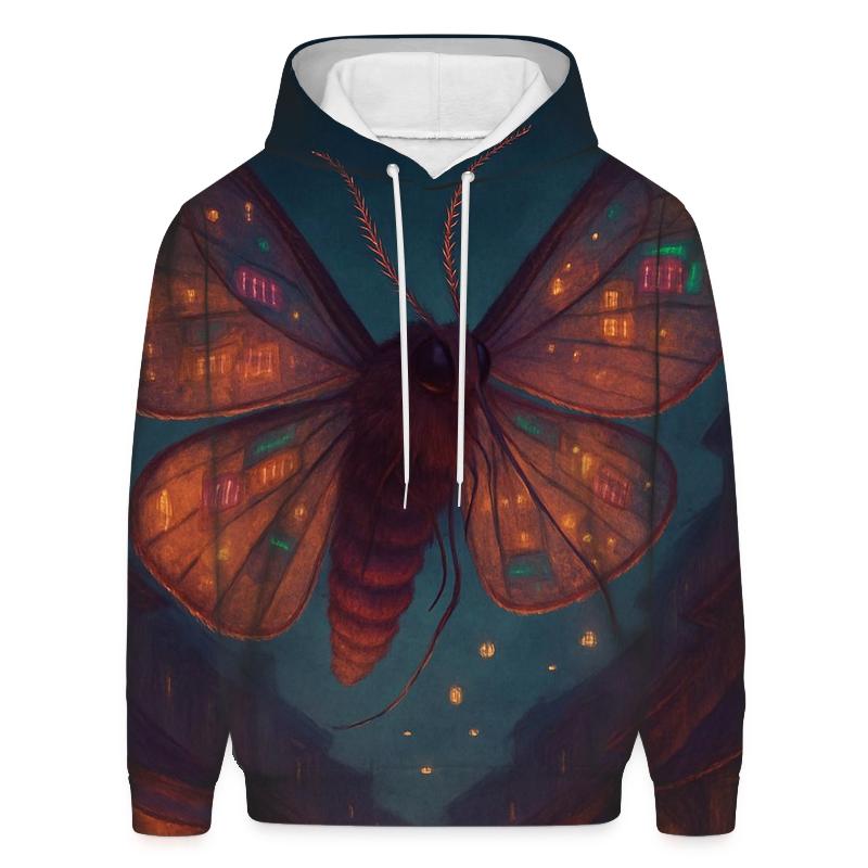 Gossamer Market Moth premium hoodies