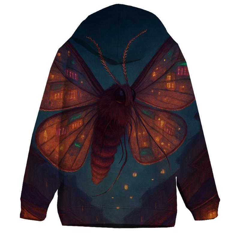 Gossamer Market Moth premium hoodies