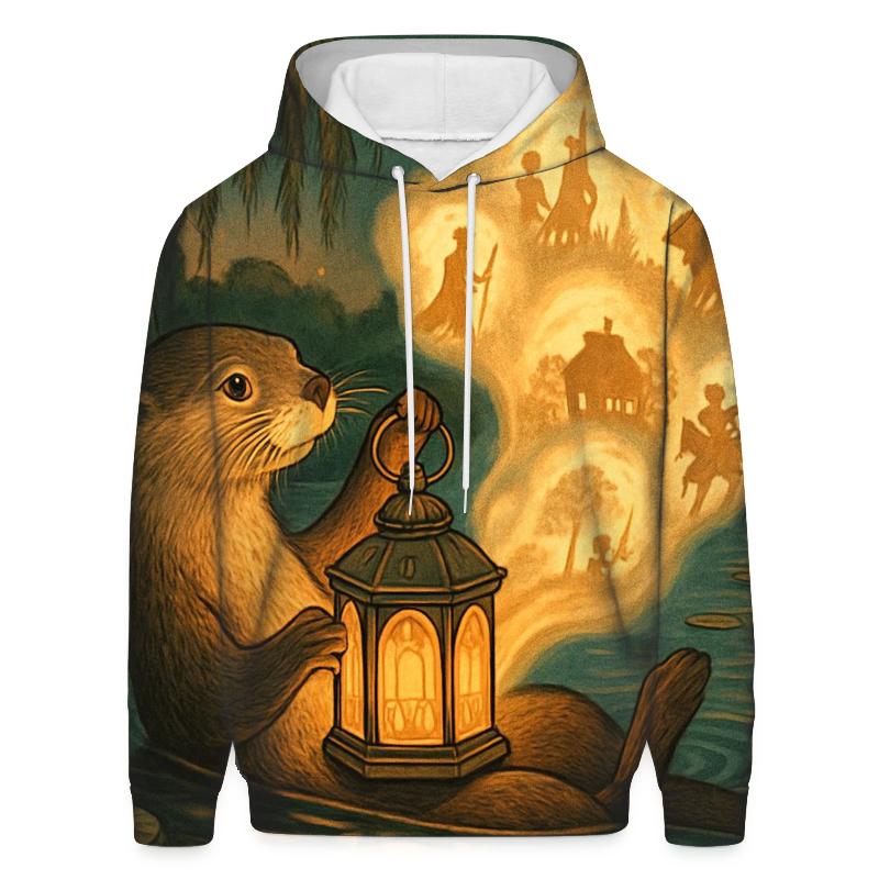 Fable Lantern Otter pullover hoodies