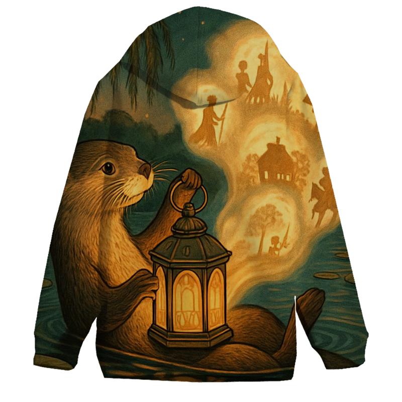 Fable Lantern Otter pullover hoodies