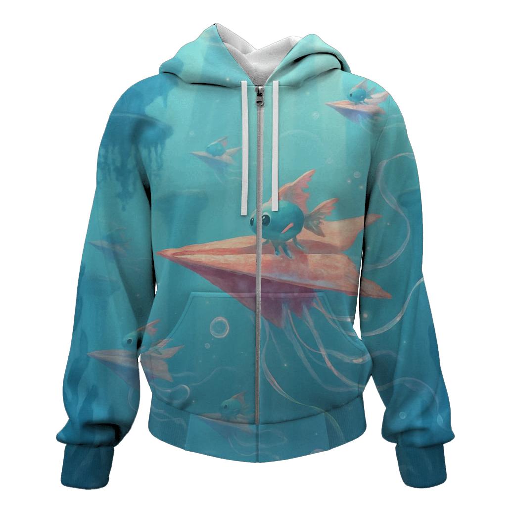 Paper Planes Of Atlantis heavyweight hoodies