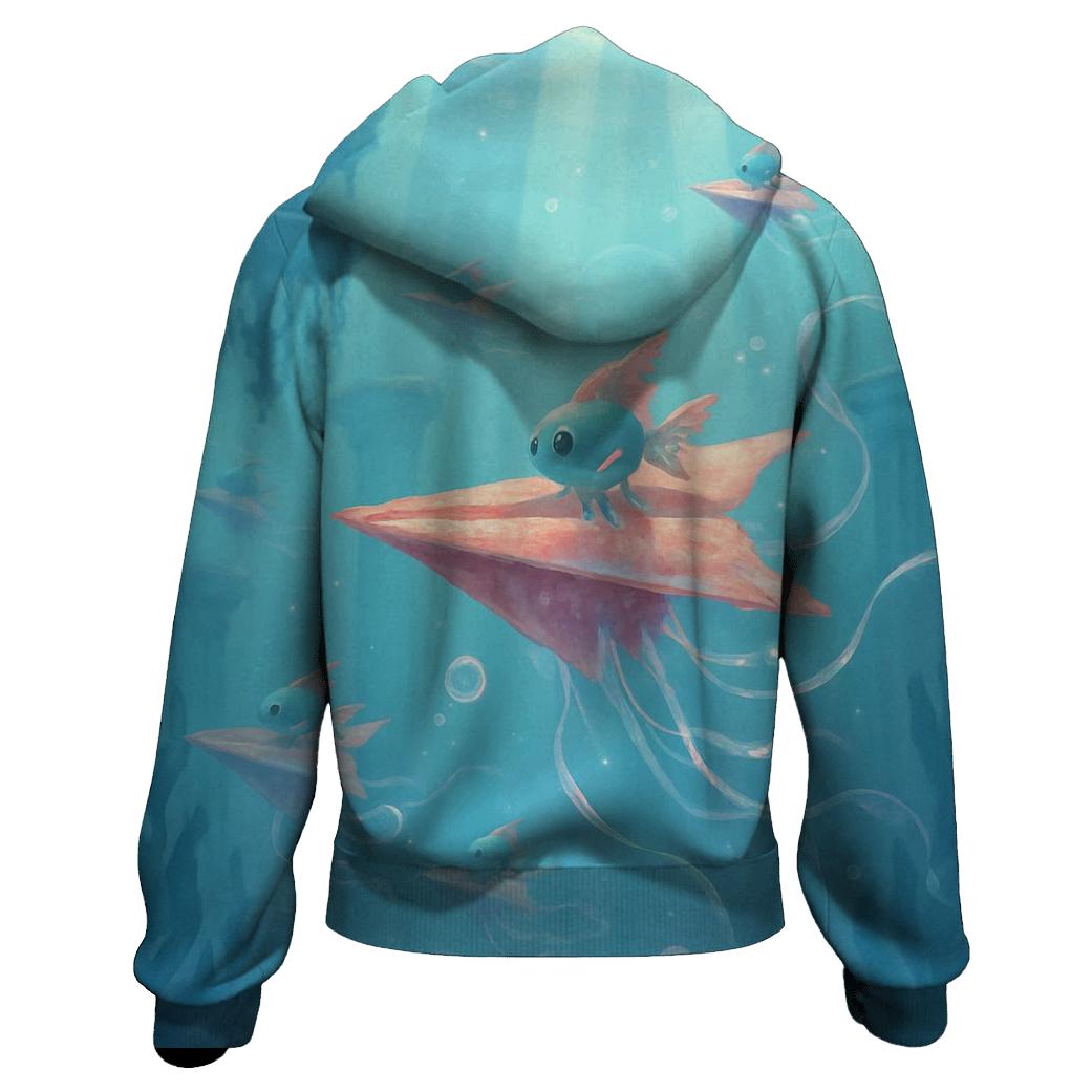 Paper Planes Of Atlantis heavyweight hoodies