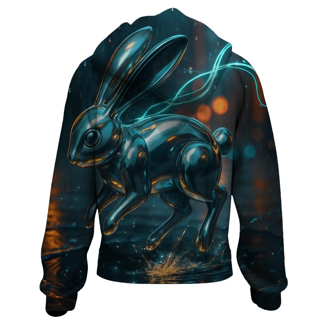 Chrome Rain Rabbit heavyweight hoodies