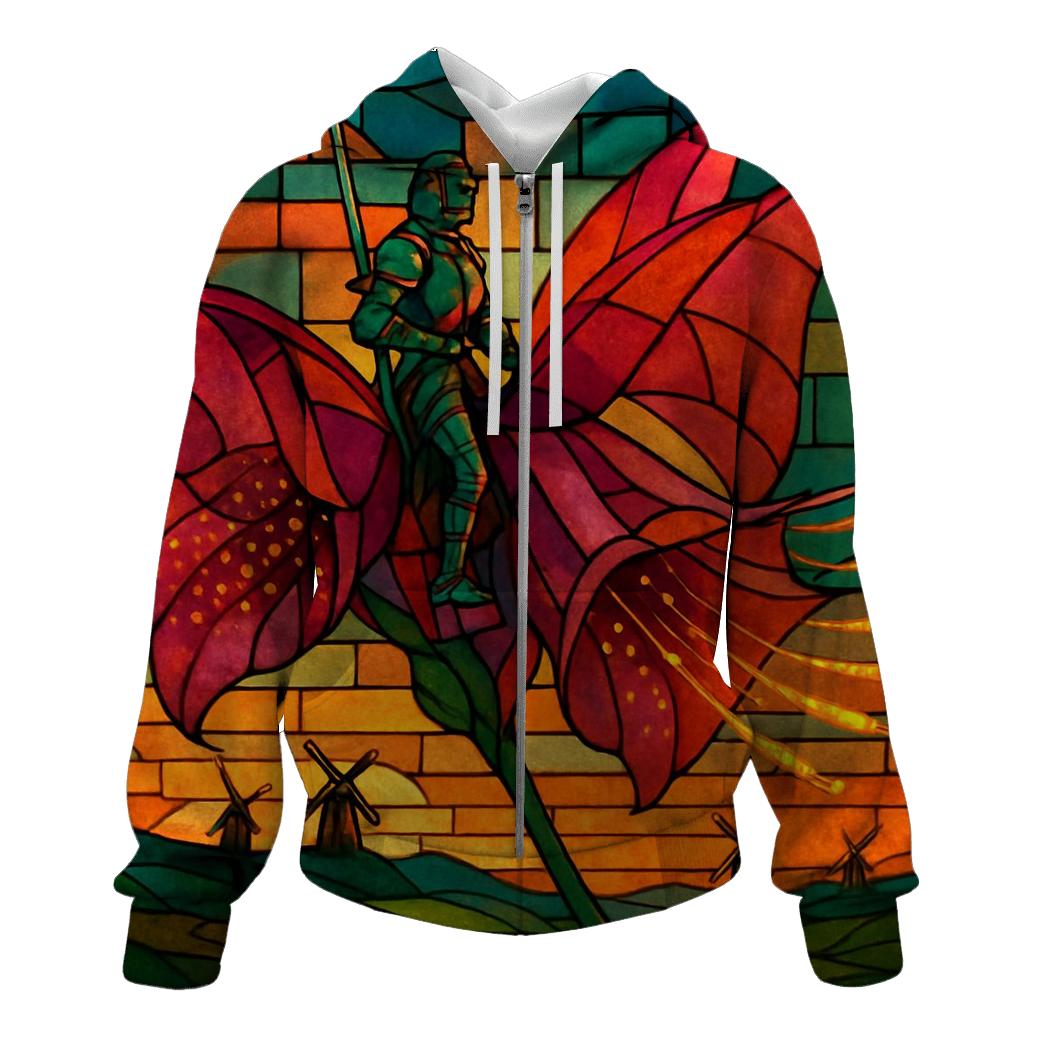 Tinted Glass Foxglove Rider premium hoodies