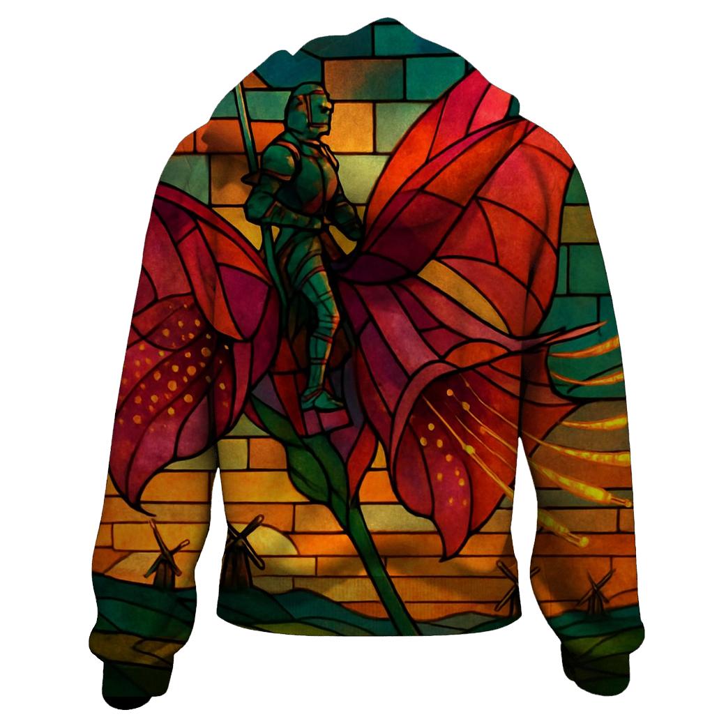 Tinted Glass Foxglove Rider premium hoodies