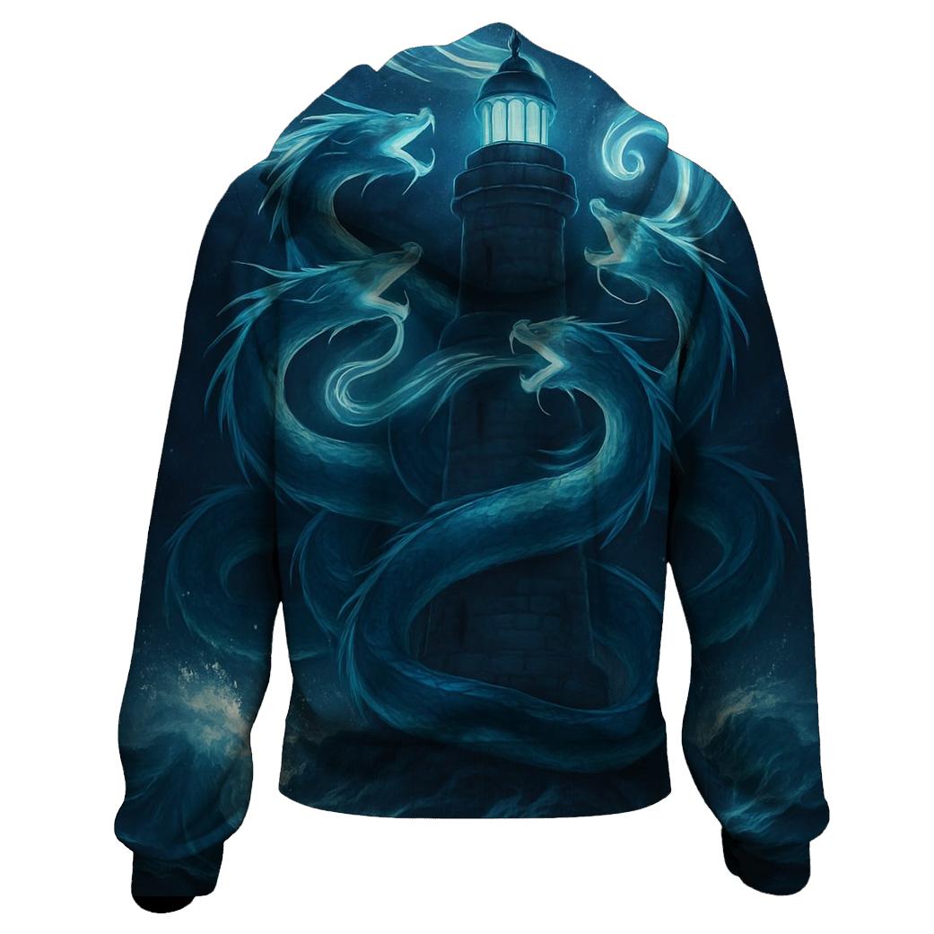 Lighthouse Serpent Choir zip-up hoodies