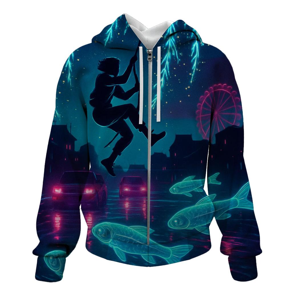 Electric Willow Rider lightweight hoodies