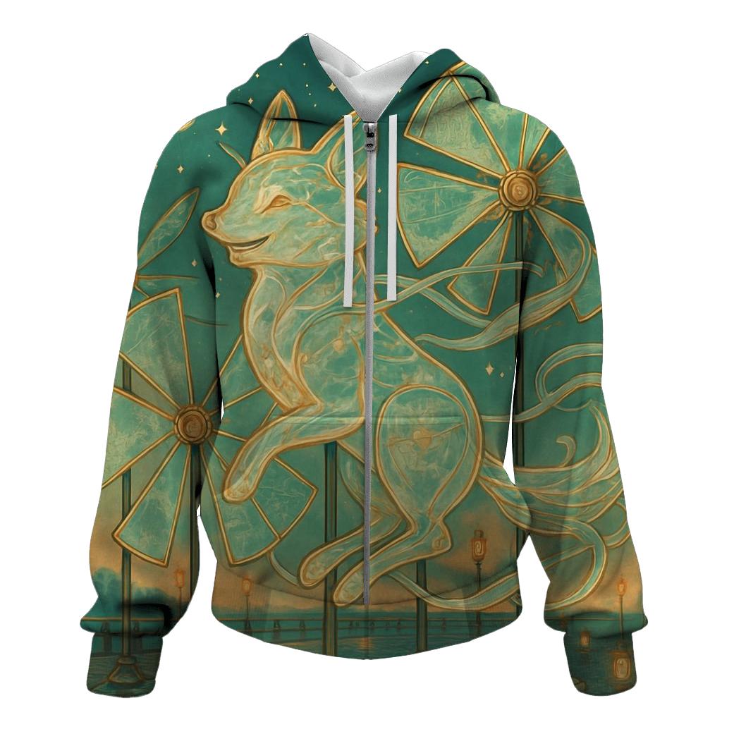 Glasswind Carousel Fox hoodies fashion