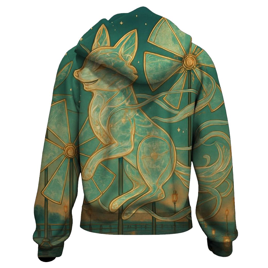 Glasswind Carousel Fox hoodies fashion
