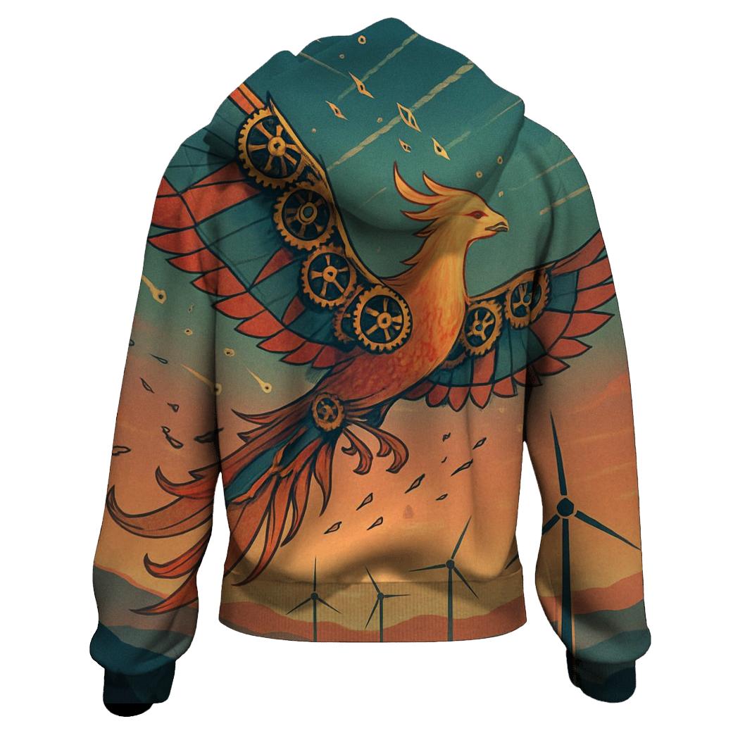 Clockwork Kite Phoenix lightweight hoodies