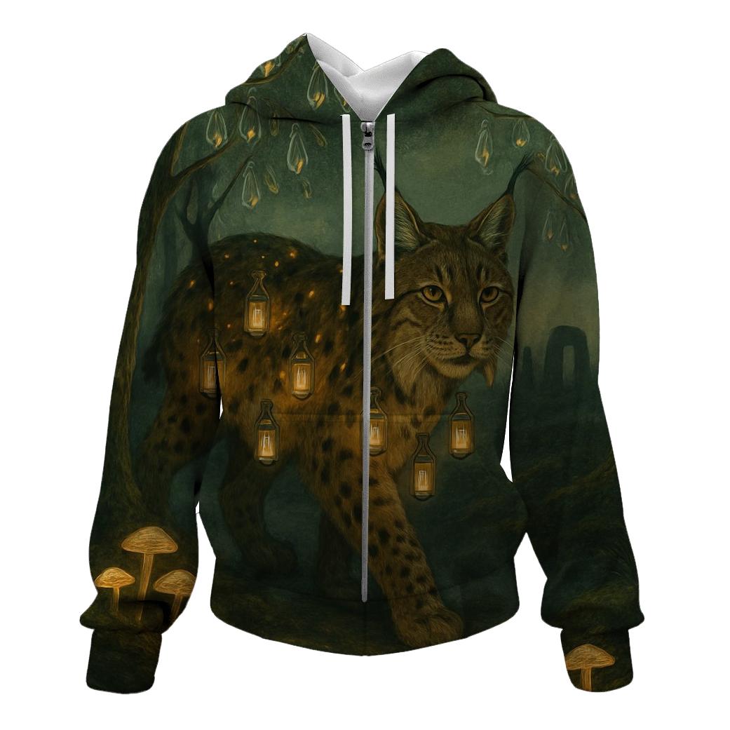 Lantern Forest Lynx hoodies fashion
