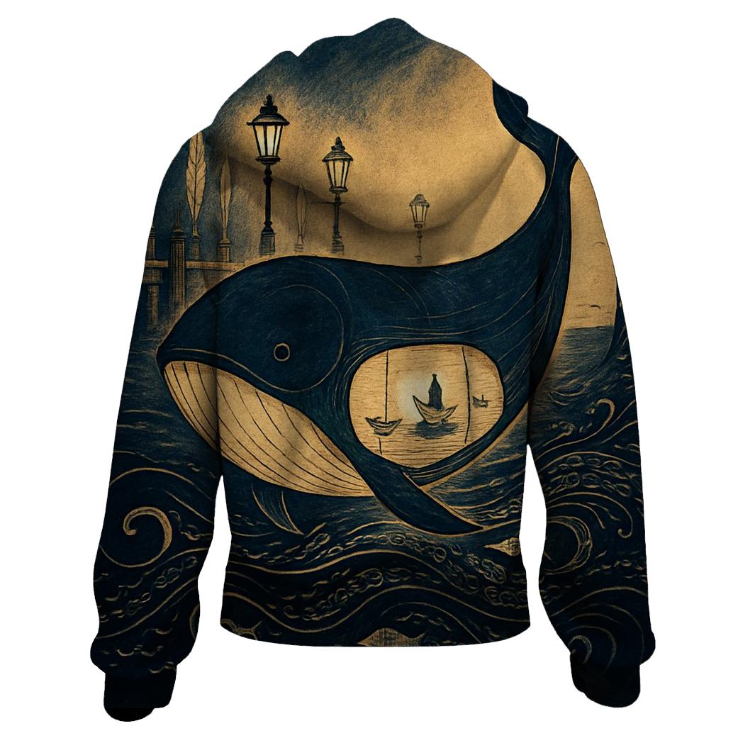 Inkwell Whale Lantern hoodie styles