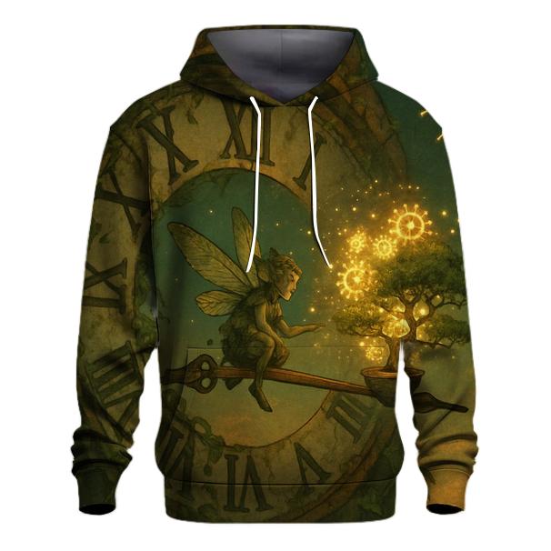 Clocktower Garden Sprite embroidered hoodies