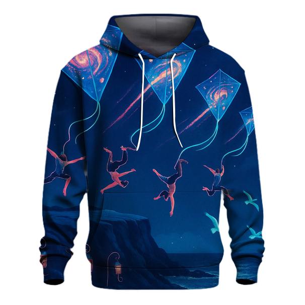 Starlit Paper Kite Circus graphic hoodies