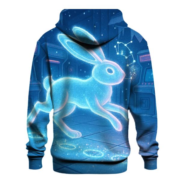 Frosted Neon Hare lightweight hoodies