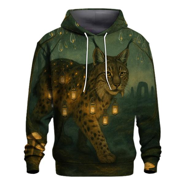 Lantern Forest Lynx designer hoodies