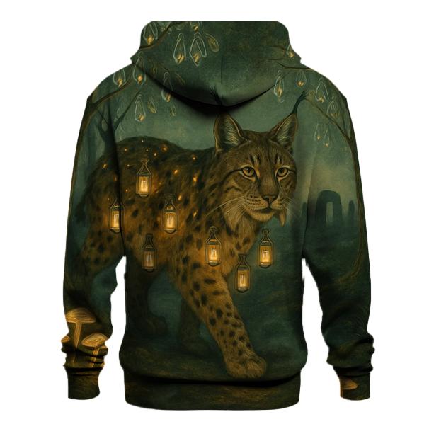 Lantern Forest Lynx designer hoodies