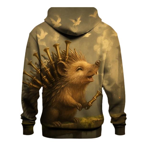 Steamwhistle Hedgehog graphic hoodies