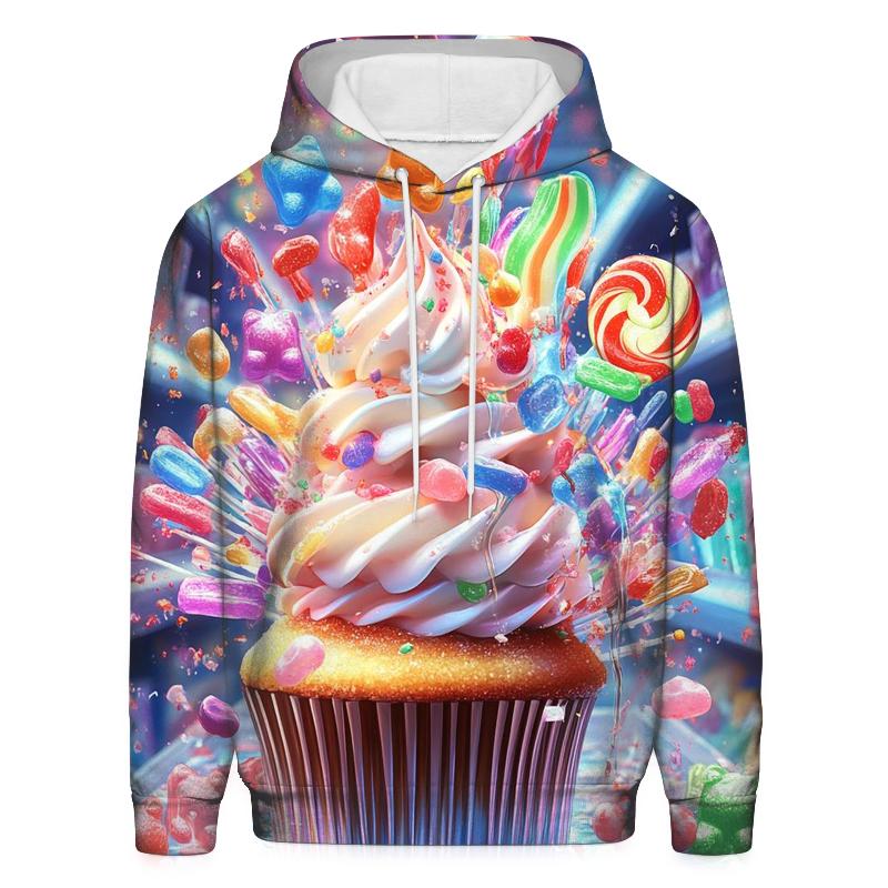 Sugar Nebula Snackstorm printed hoodies