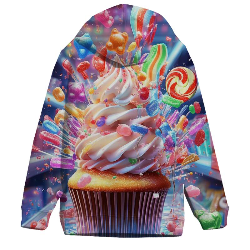 Sugar Nebula Snackstorm printed hoodies