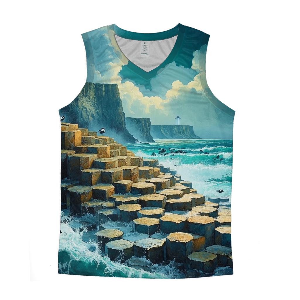 Giants Causeway - County Antrim custom tank tops