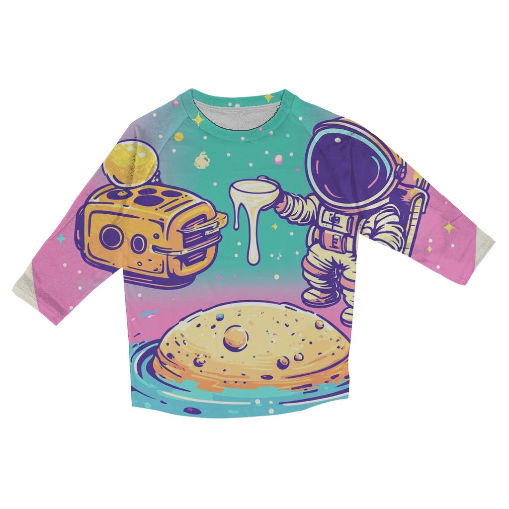 Celestial Breakfast Brigade personalized 3/4 sleeve tees