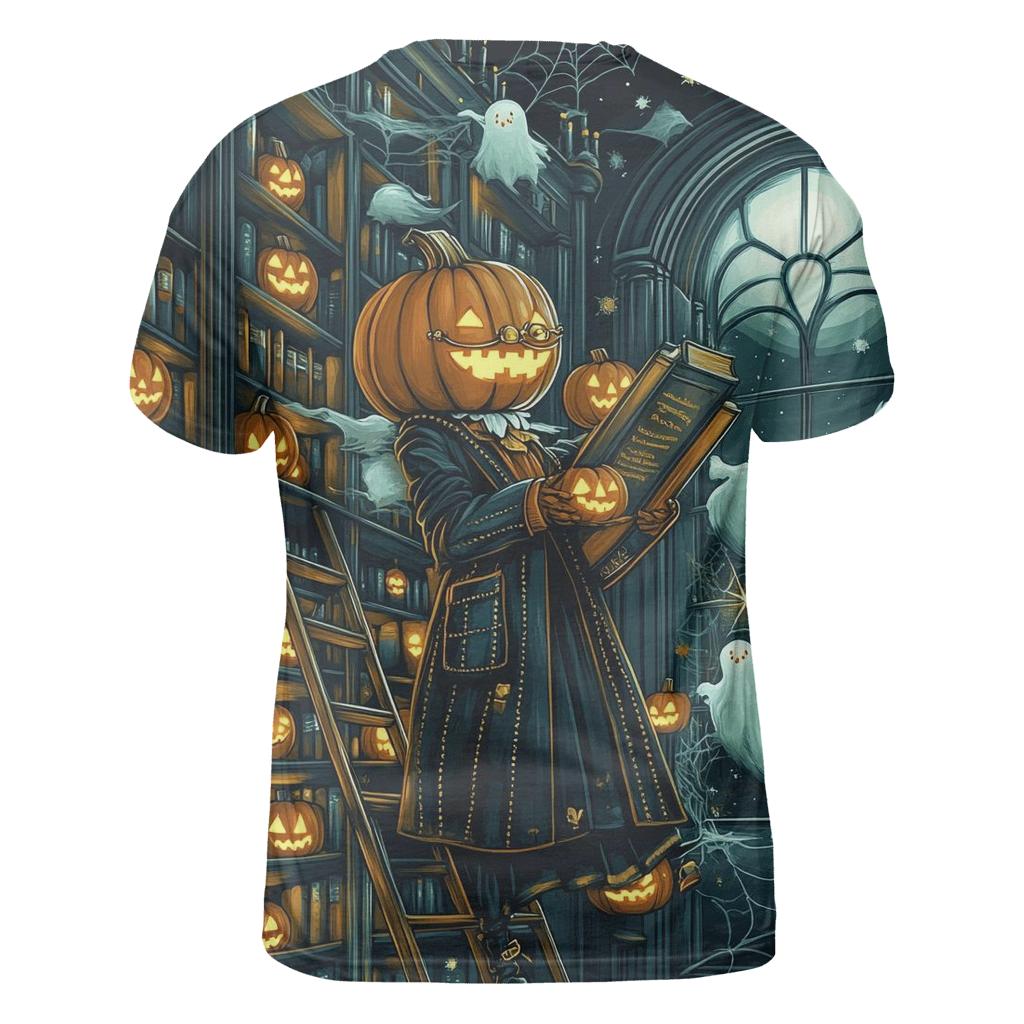 Lantern Librarian Of October creative print fashion shirts