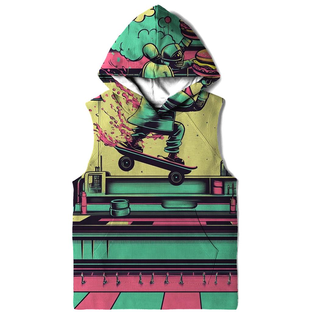 Neon Diner Rally graphic hoodies