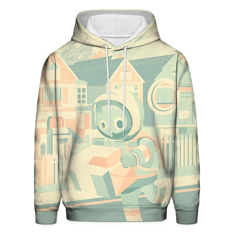 Suburban Monster Mail Run premium hoodies