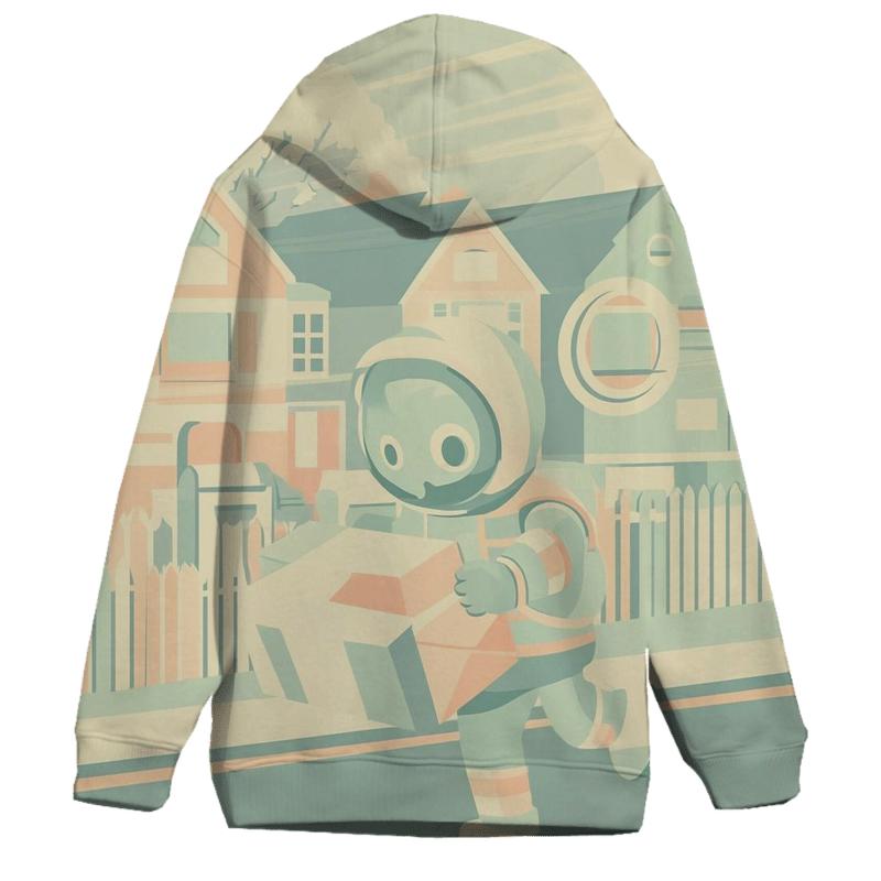 Suburban Monster Mail Run premium hoodies