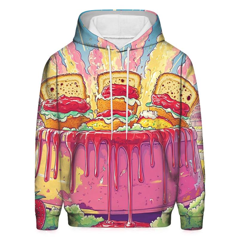 Breakfast Toon Battle Royale heavyweight hoodies