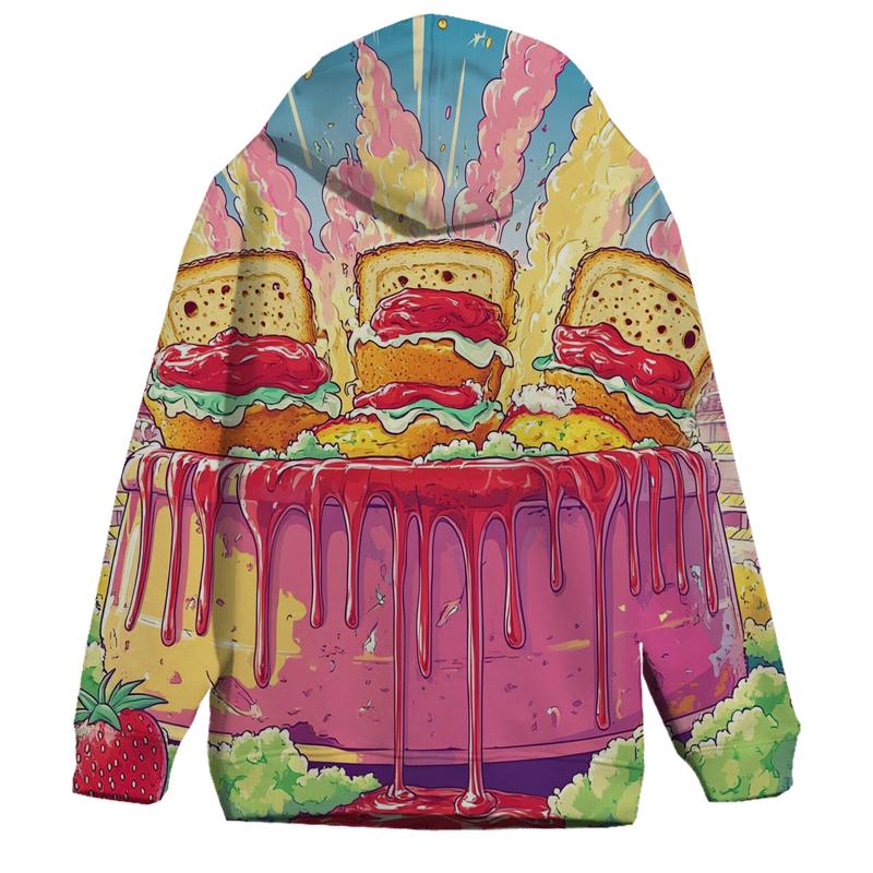 Breakfast Toon Battle Royale heavyweight hoodies