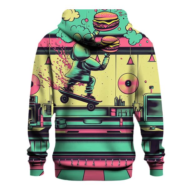 Neon Diner Rally hoodie trends