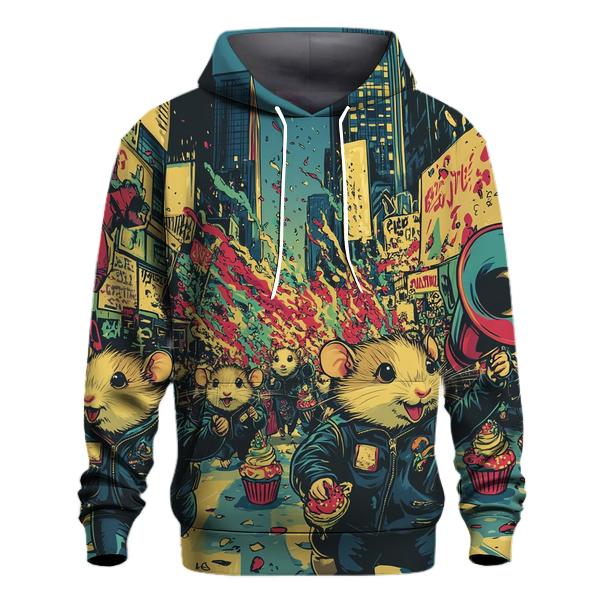 Punk Parade Of Pocket Pets pullover hoodies