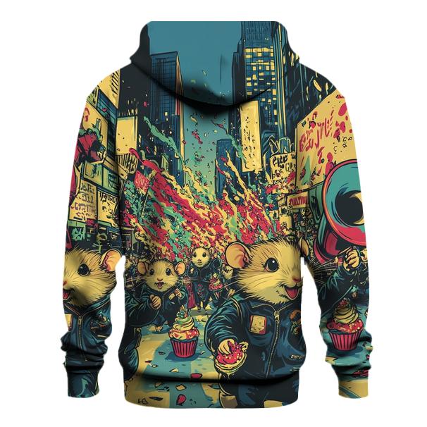 Punk Parade Of Pocket Pets pullover hoodies