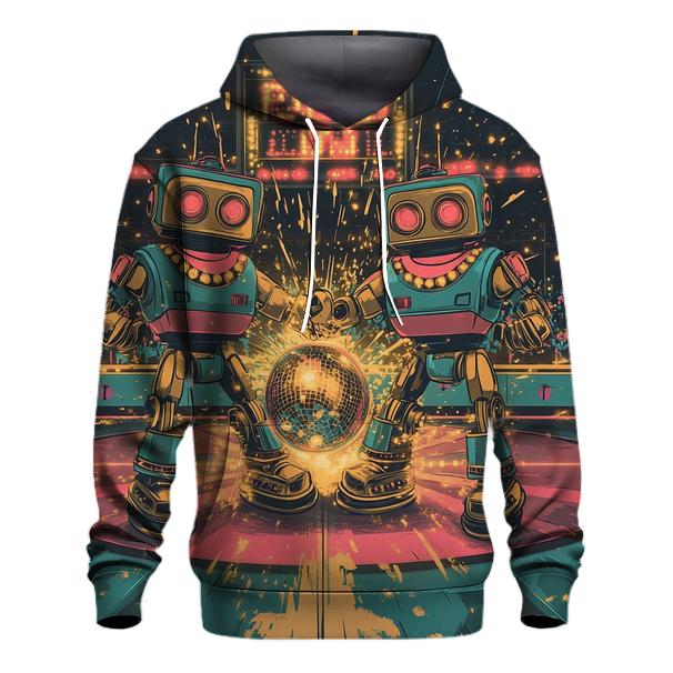 Robot Roller Rink Rumble heavyweight hoodies